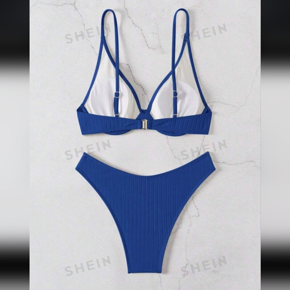 NEW Ribbed Bikini Set - Picture 4 of 6